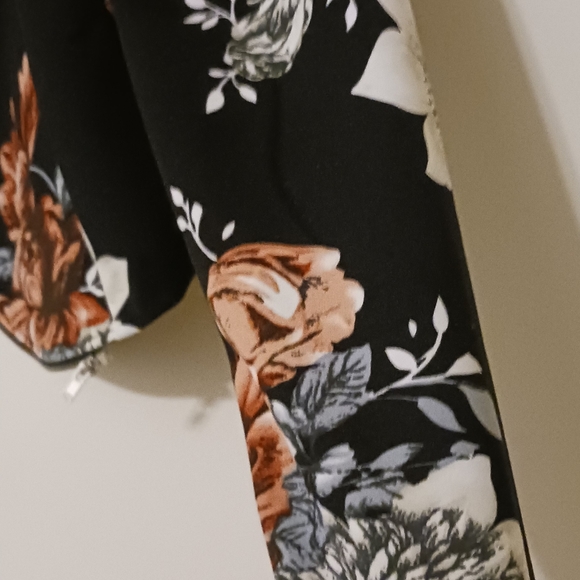 Floral jacket size L - Picture 3 of 8